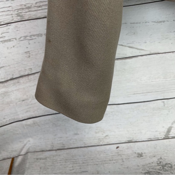 🍁 Vintage Casual Corner Silk Blazer Lined Jacket Coat sz 10 - Picture 4 of 7